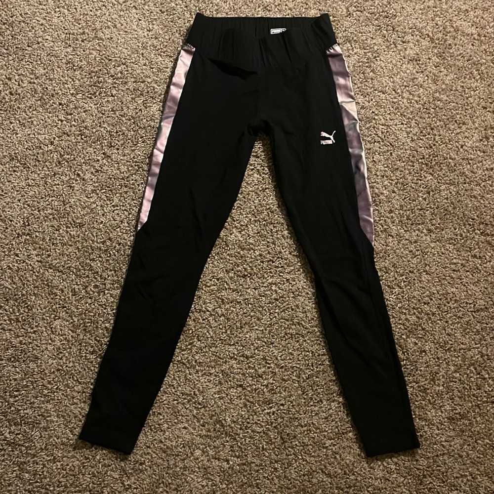 Iridescent Print T7 Tight Puma Black